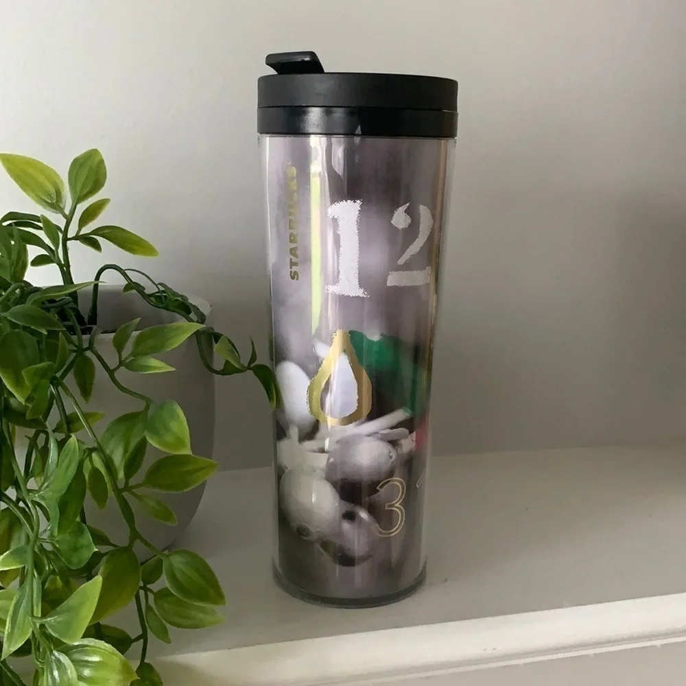 Starbucks tumbler cup to go plastic Christmas‎
